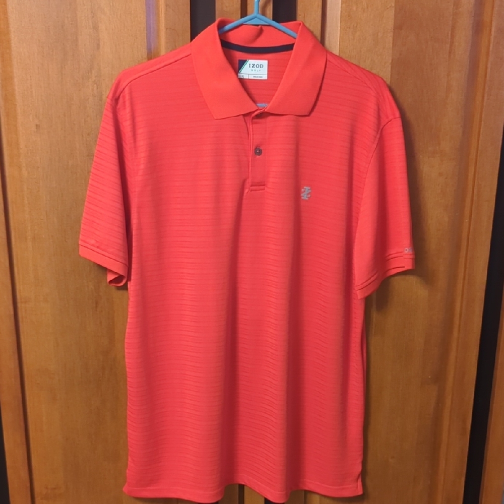 Izod Men's Coral Polo Shirt
